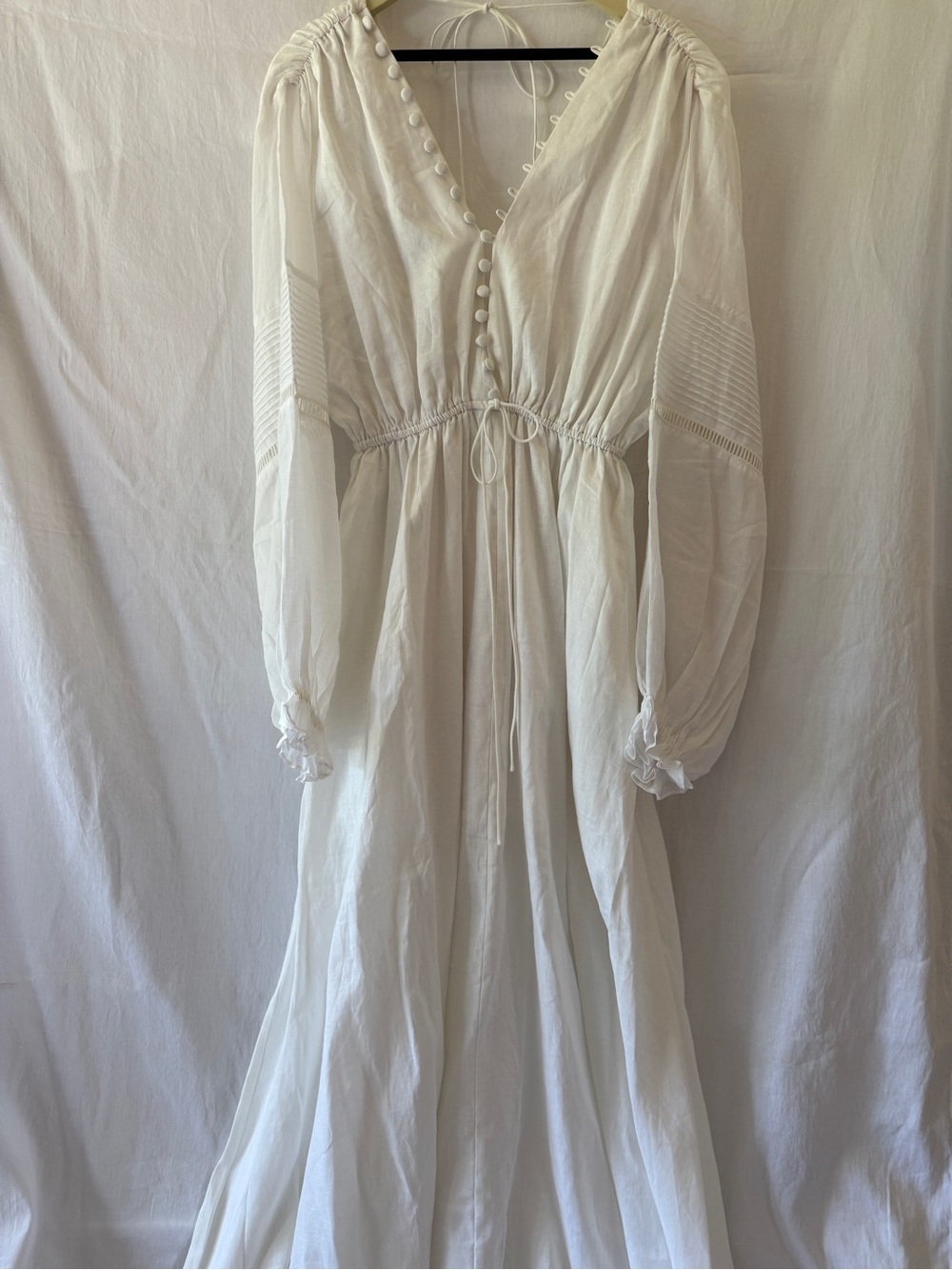 Joslin Melinda Linen Ramie Dress